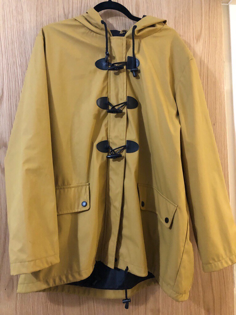 mustard coat size 22